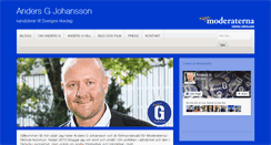 Desktop Screenshot of andersgjohansson.se